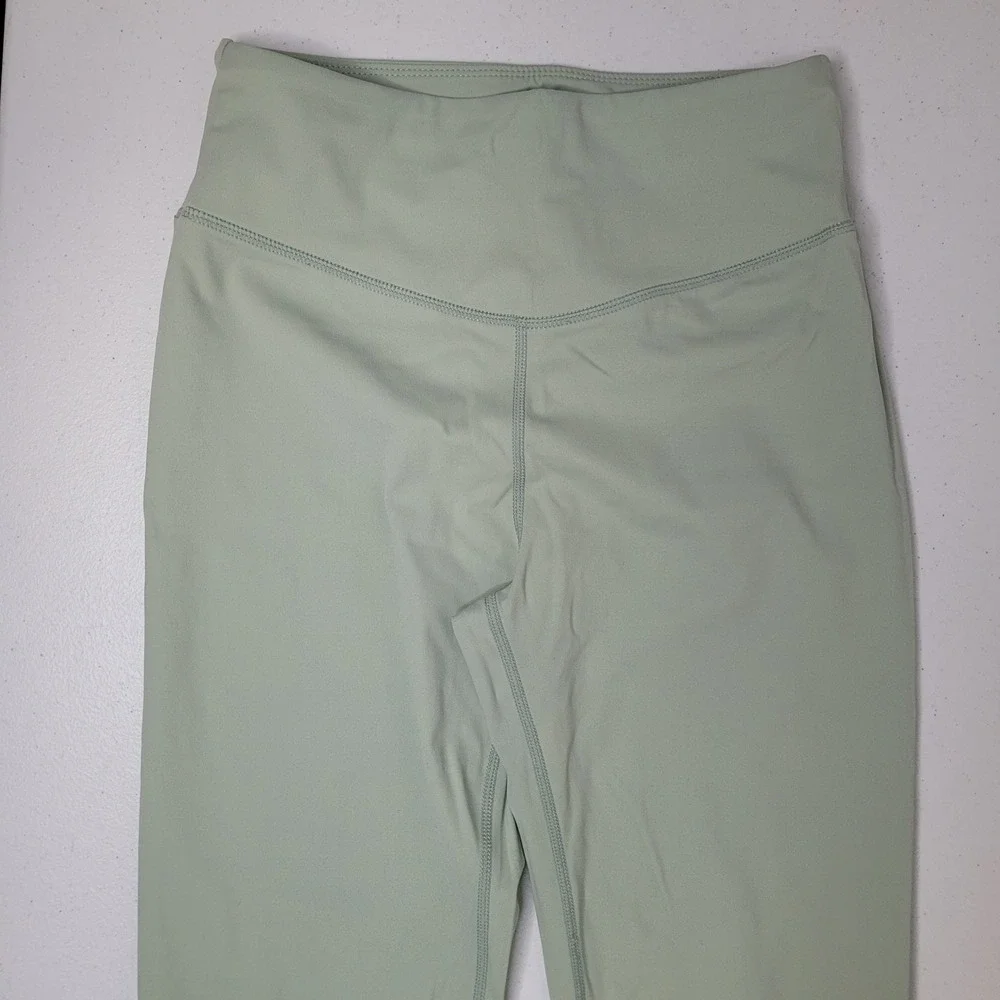 SHEIN Womens High Waist Yoga Leggings Sage‎ Green Size Medium